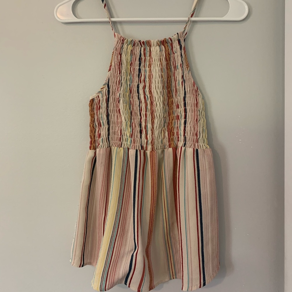 Stretchy Striped Tank